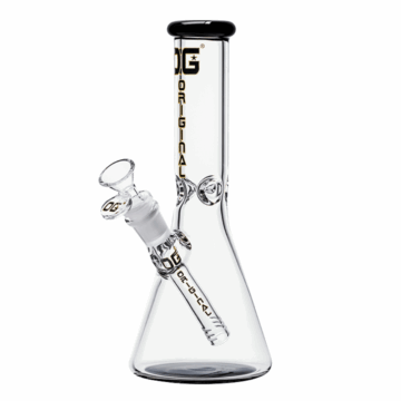 10″ 5mm OG Original Colored Rim Beaker product image